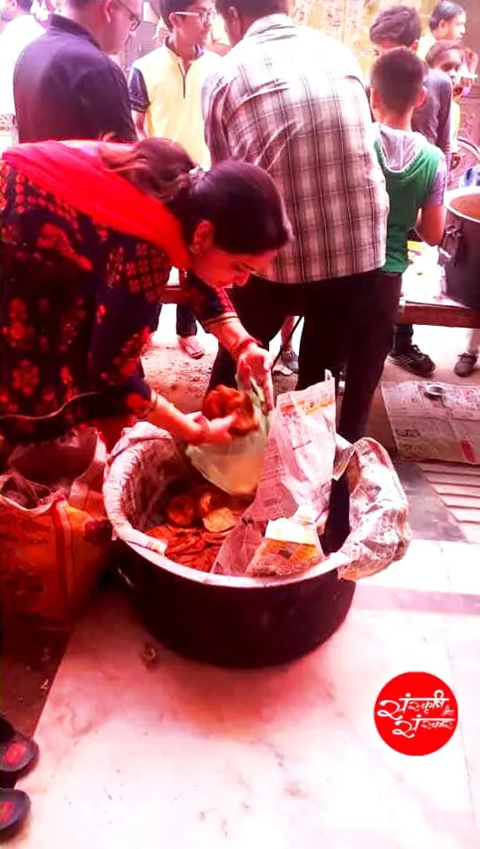 Distributing prasad with care