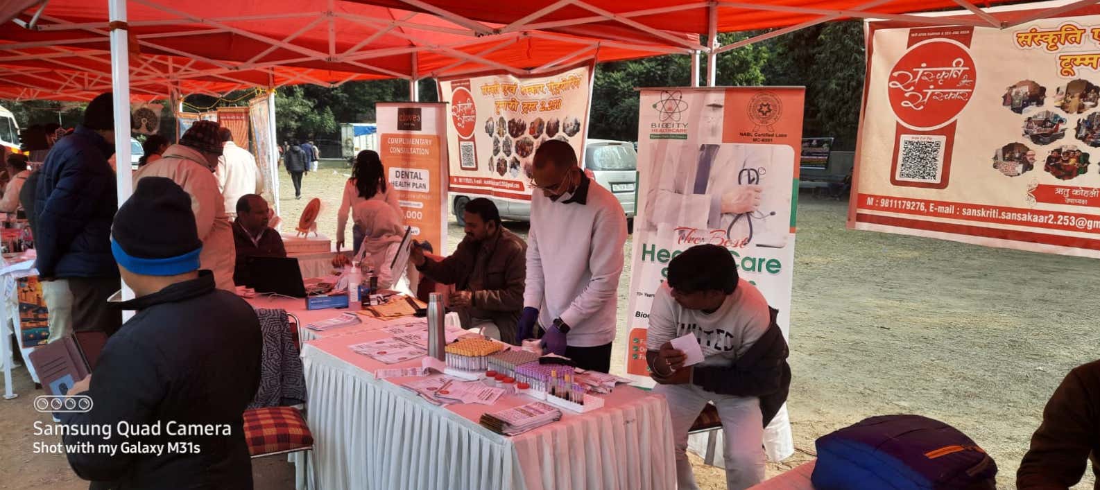 Free dental and health consultation camp