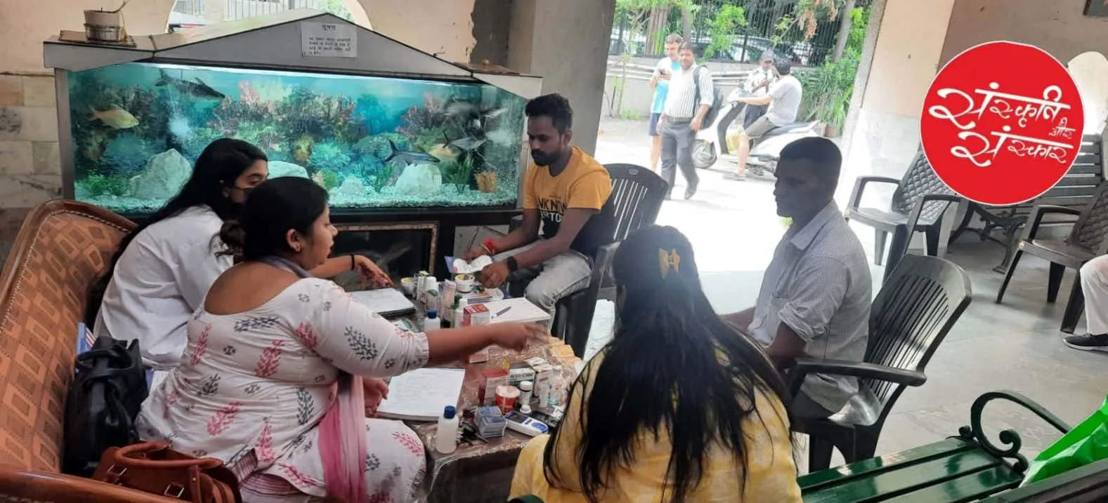 Health awareness desk for the residents