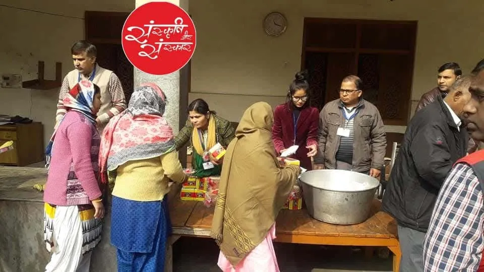 Volunteers in steady rhythm